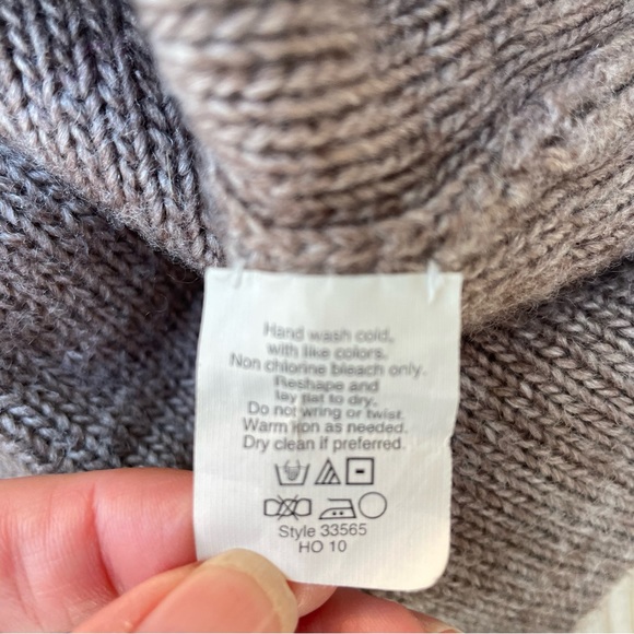 J. CREW Amadé Wool Mohair Blend Pocket Cowl Neck Sweater 33565, Size S - Picture 11 of 11